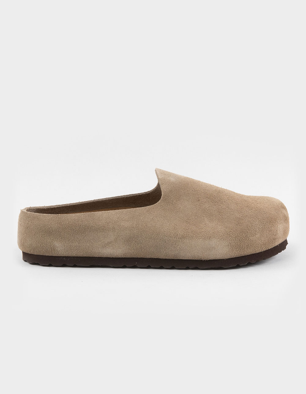 BIRKENSTOCK Amsterdam Wrapped Mens Clogs - TAUPE