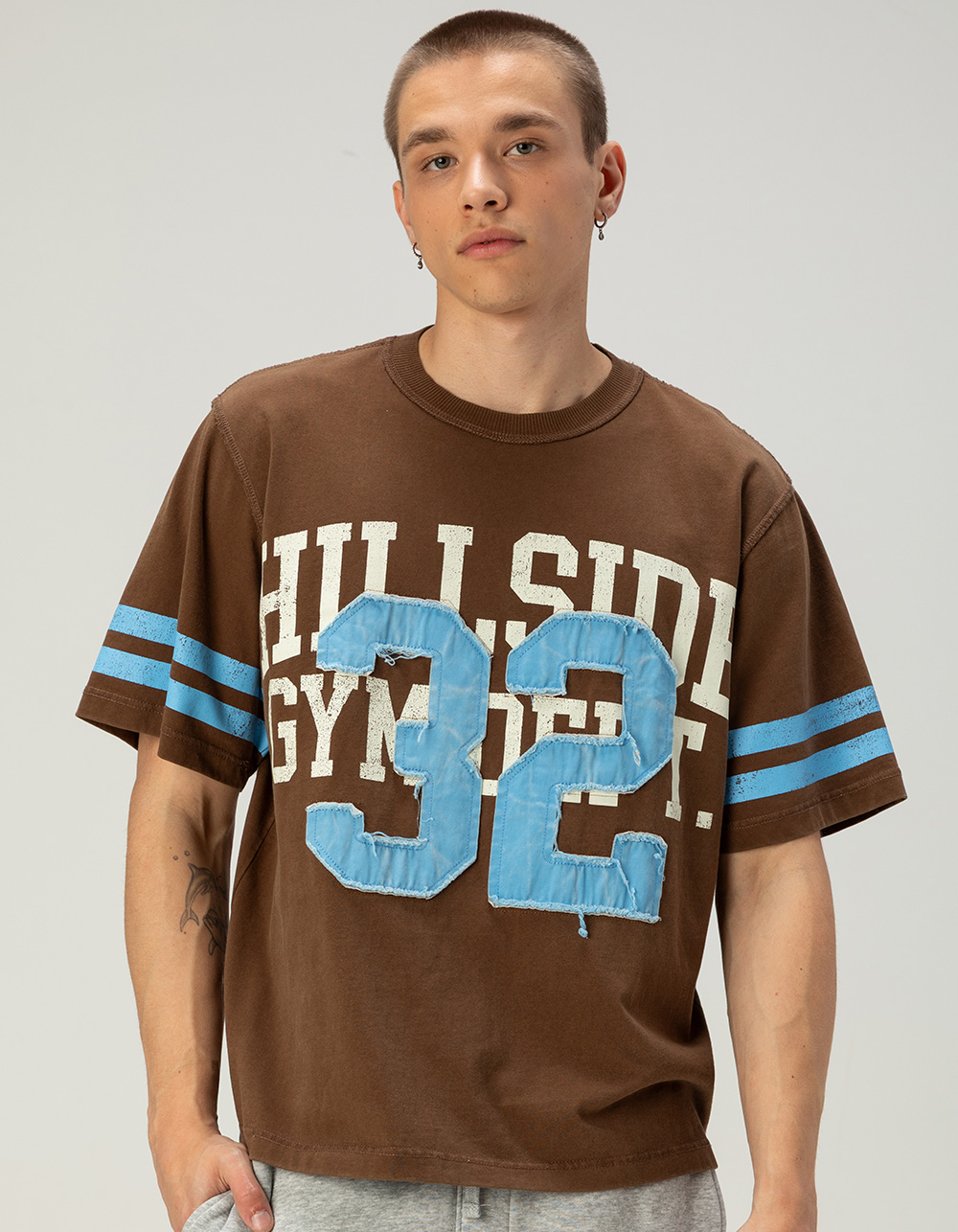 RSQ Mens Boxy Jersey Tee