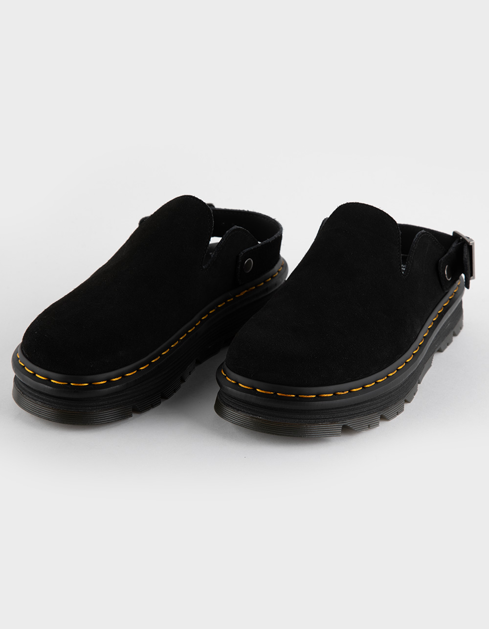 DR. MARTENS Zebzag Womens Mules - BLACK