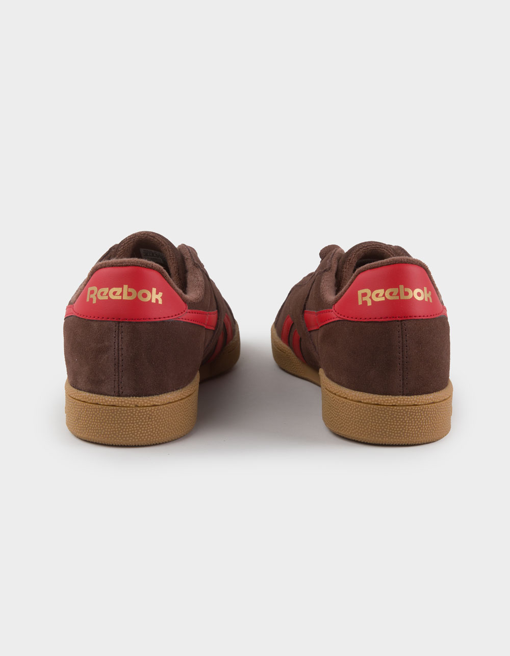 REEBOK Club C Grounds UK Mens Shoes - BROWN/RED