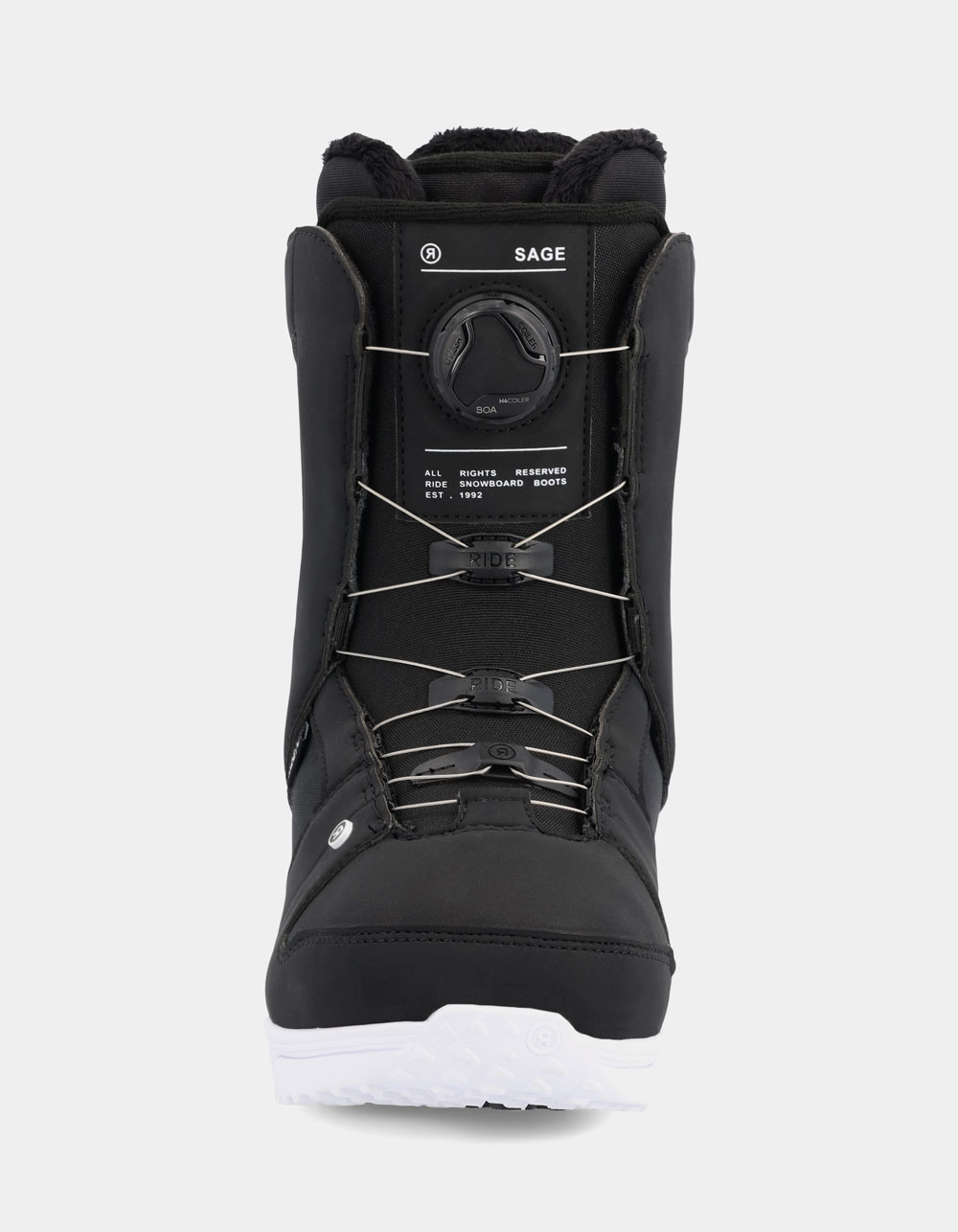 RIDE SNOWBOARDS Sage Womens Snowboard Boots BLACK Tillys