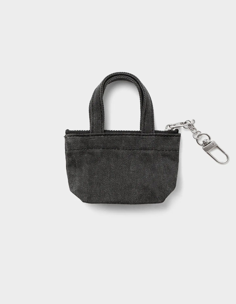 OBEY Pigment Tote Bag Keychain - WASHED BLACK