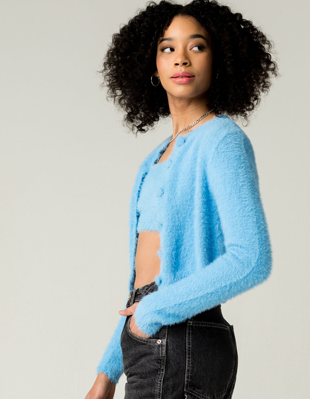 CHARLIE HOLIDAY Lenny Womens Cardigan 