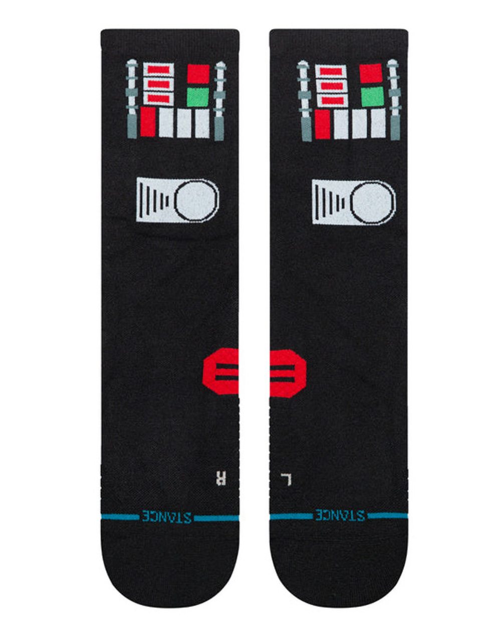 STANCE x Star Wars Dark Side Mens Performance Crew Socks - BLACK COMBO