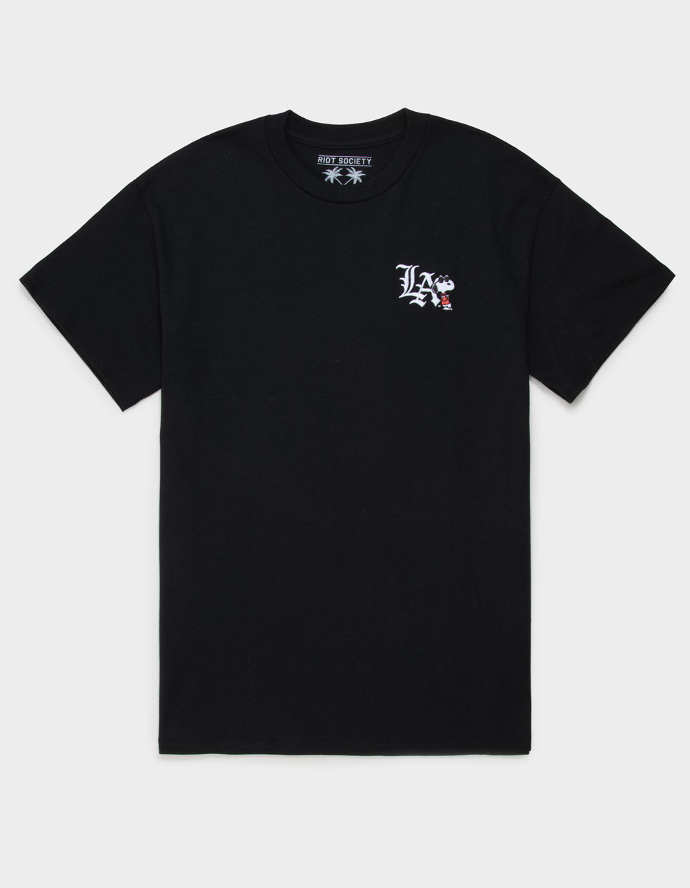 RIOT SOCIETY x Peanuts LA Mens Tee - BLACK