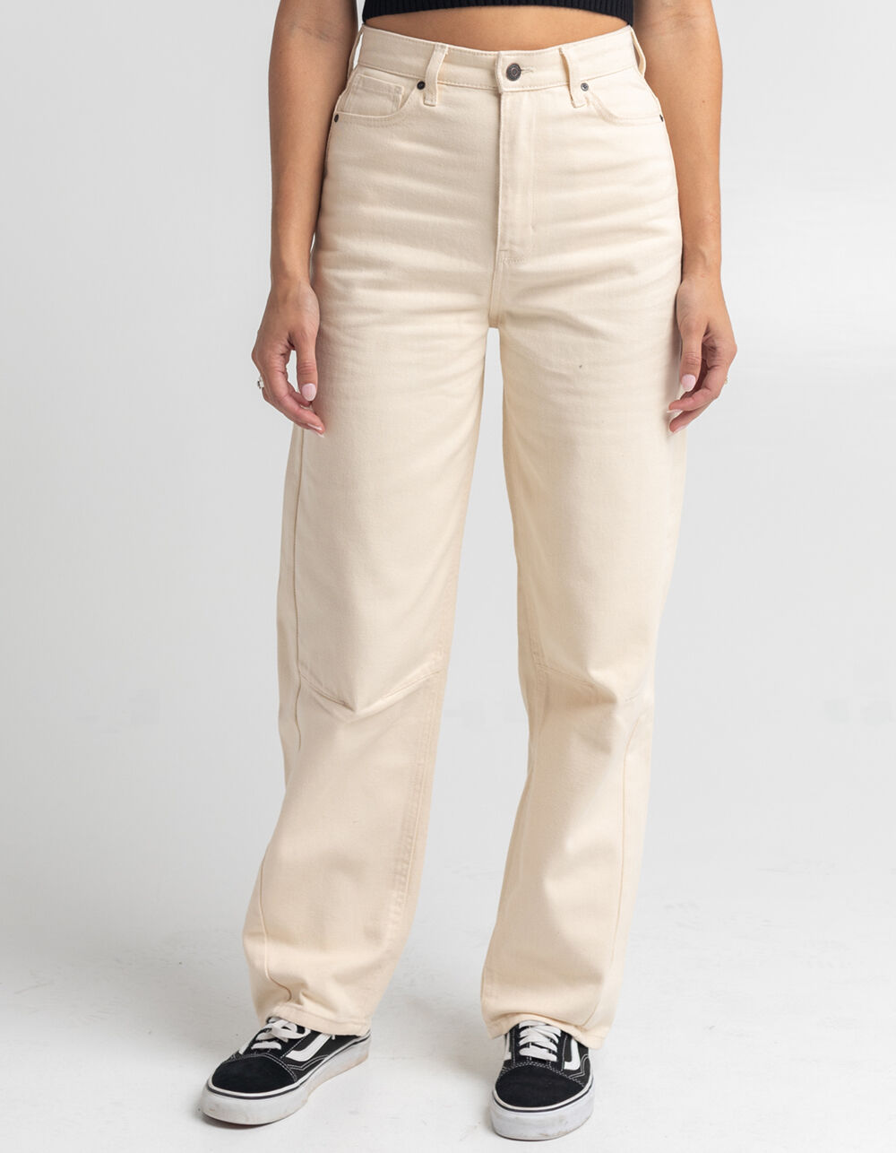 RSQ Baggy Womens Jeans - CREAM | Tillys