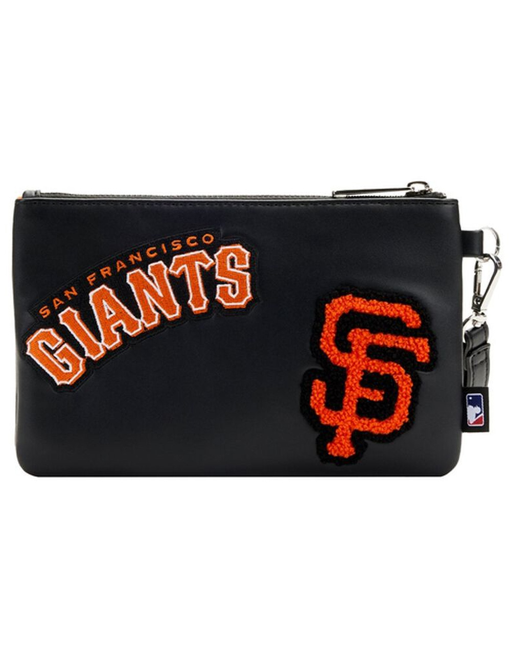 LOUNGEFLY x MLB SF Giants Stadium Crossbody Bag with Pouch - CLEAR/MULTI