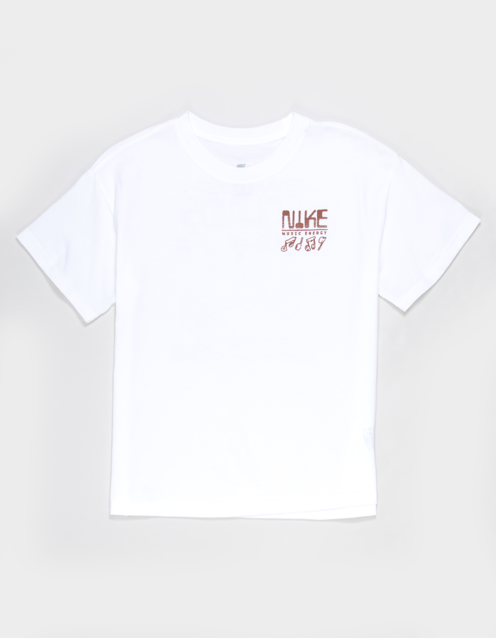 NIKE Max90 Swoosh Sounds Boys Tee - WHITE