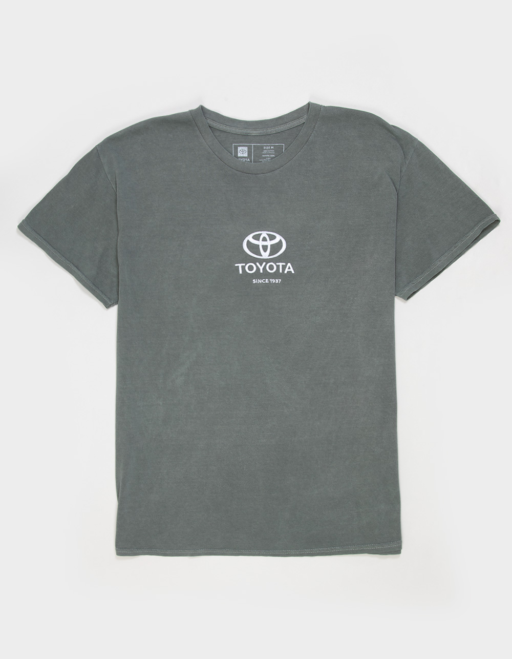 TOYOTA Embroidered Mens Tee - GREEN