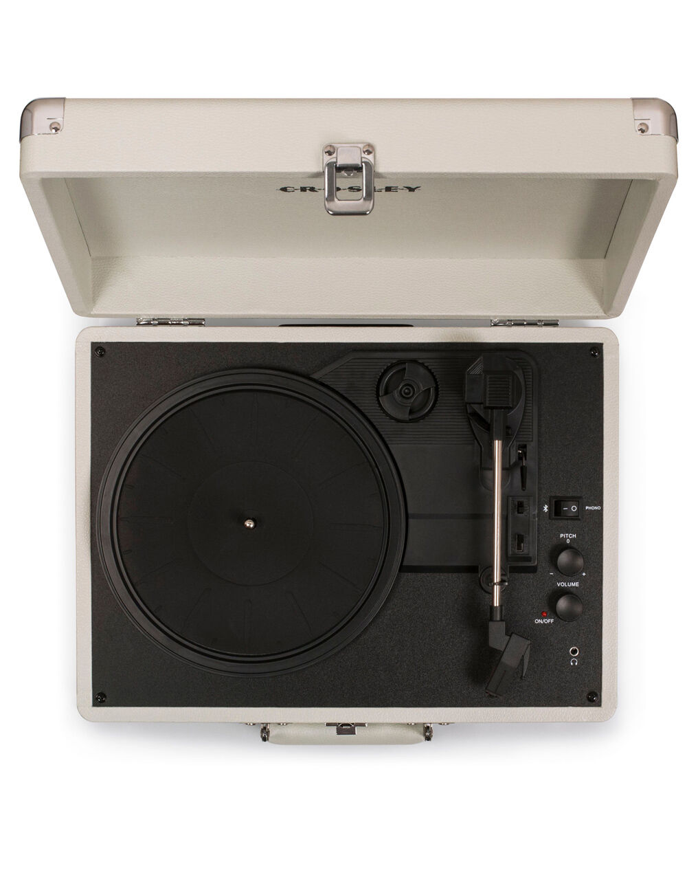 CROSLEY Cruiser Deluxe White Sand Turntable image number 3