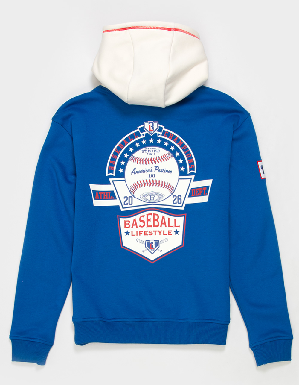 Baseball LIFESTYLE 101 Champion Boys Hoodie - NAVY