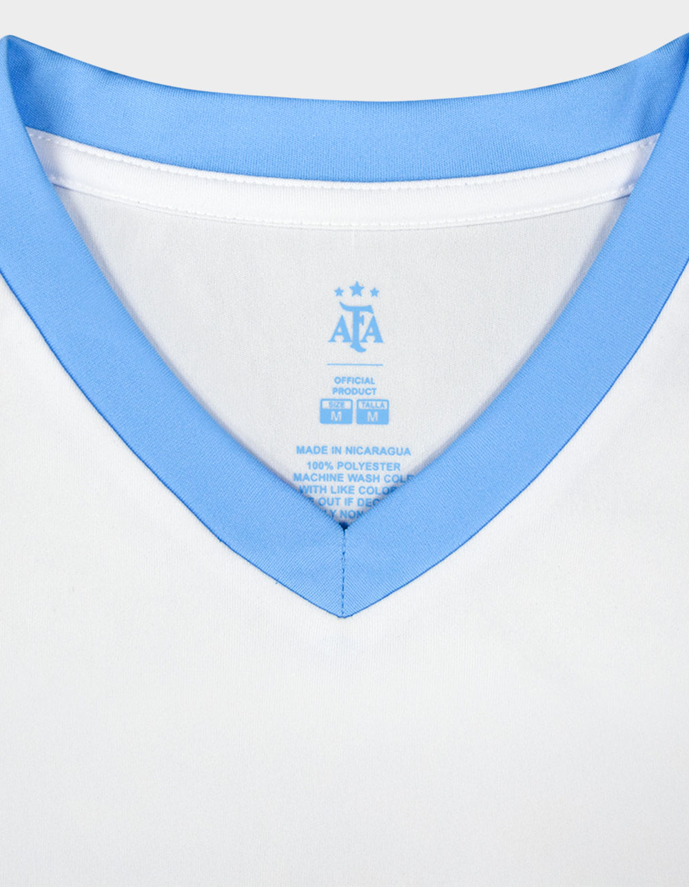 ARGENTINE FOOTBALL ASSOCIATION Game Day Mens Shirt - WHITE