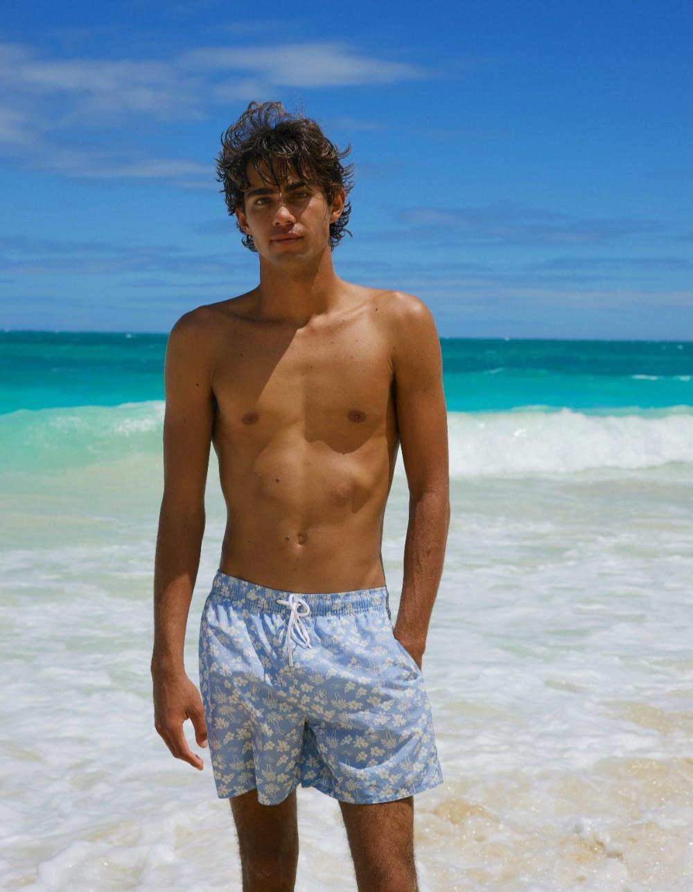 DIPPIN' DAISY'S Ken Mens Swim Shorts - LT PURPLE