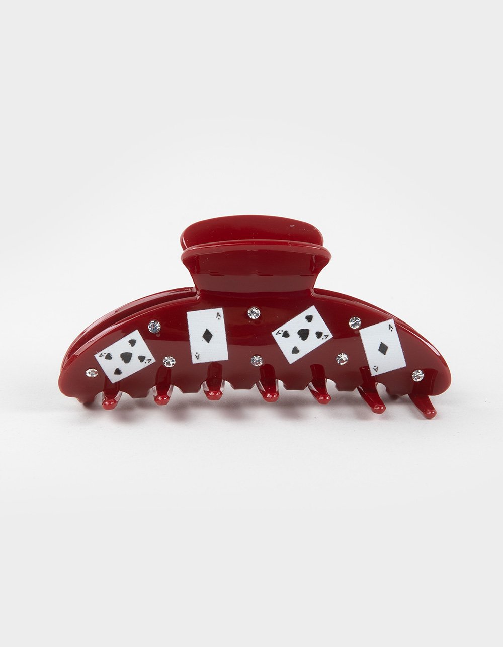 FULL TILT Cards Claw Clip - RED