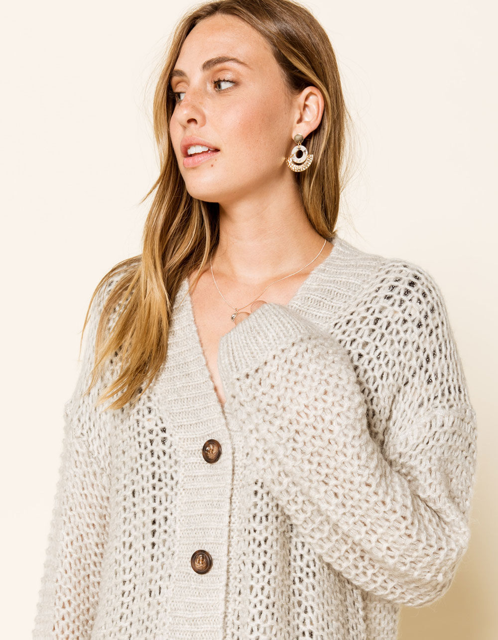 AMUSE SOCIETY Shady Cove Womens Cardigan - OAT - XS | Tillys