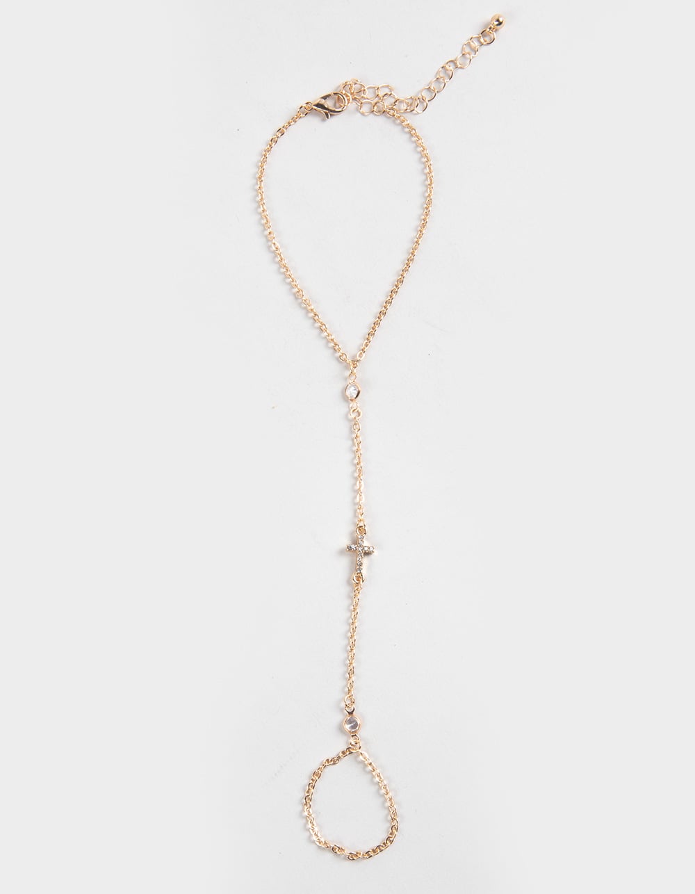 FULL TILT Cross Hand Chain - GOLD