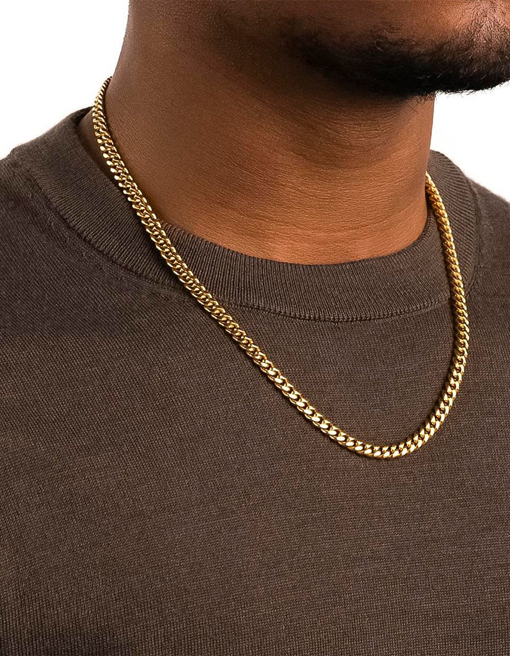 THE GOLD GODS Cuban Link Chain 6mm - GOLD