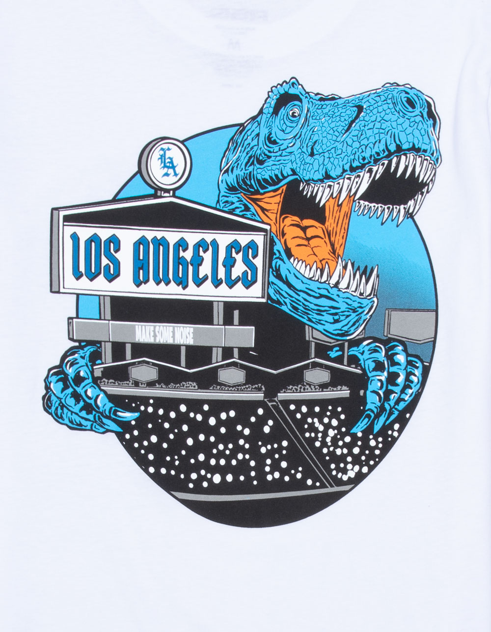RSQ Stadium Dino Boys Tee - WHITE