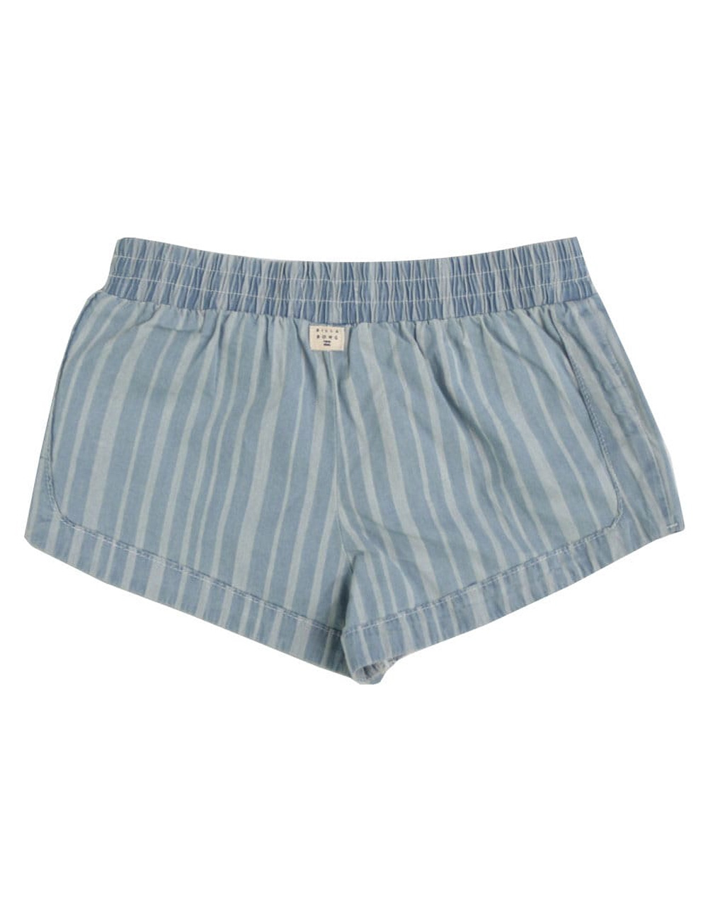 BILLABONG Mad For You Girls Stripe Shorts - BLUE COMBO