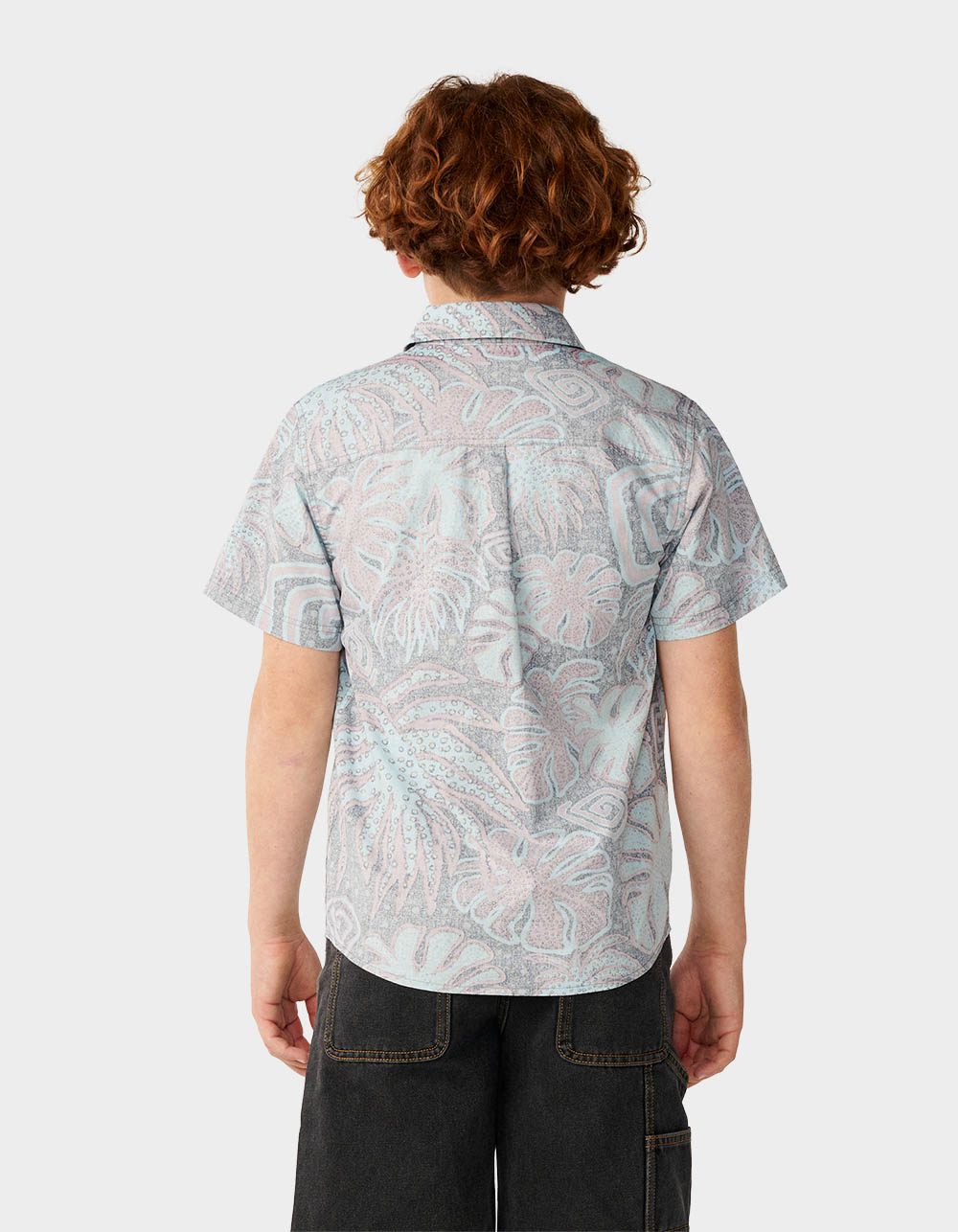 RIP CURL Barrel Killa Boys Short Sleeve Shirt - PINE