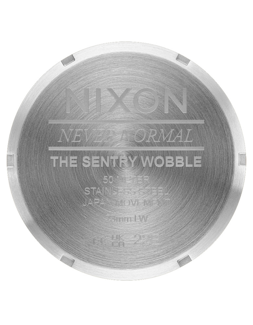 NIXON Sentry Wobble Watch - SILVER