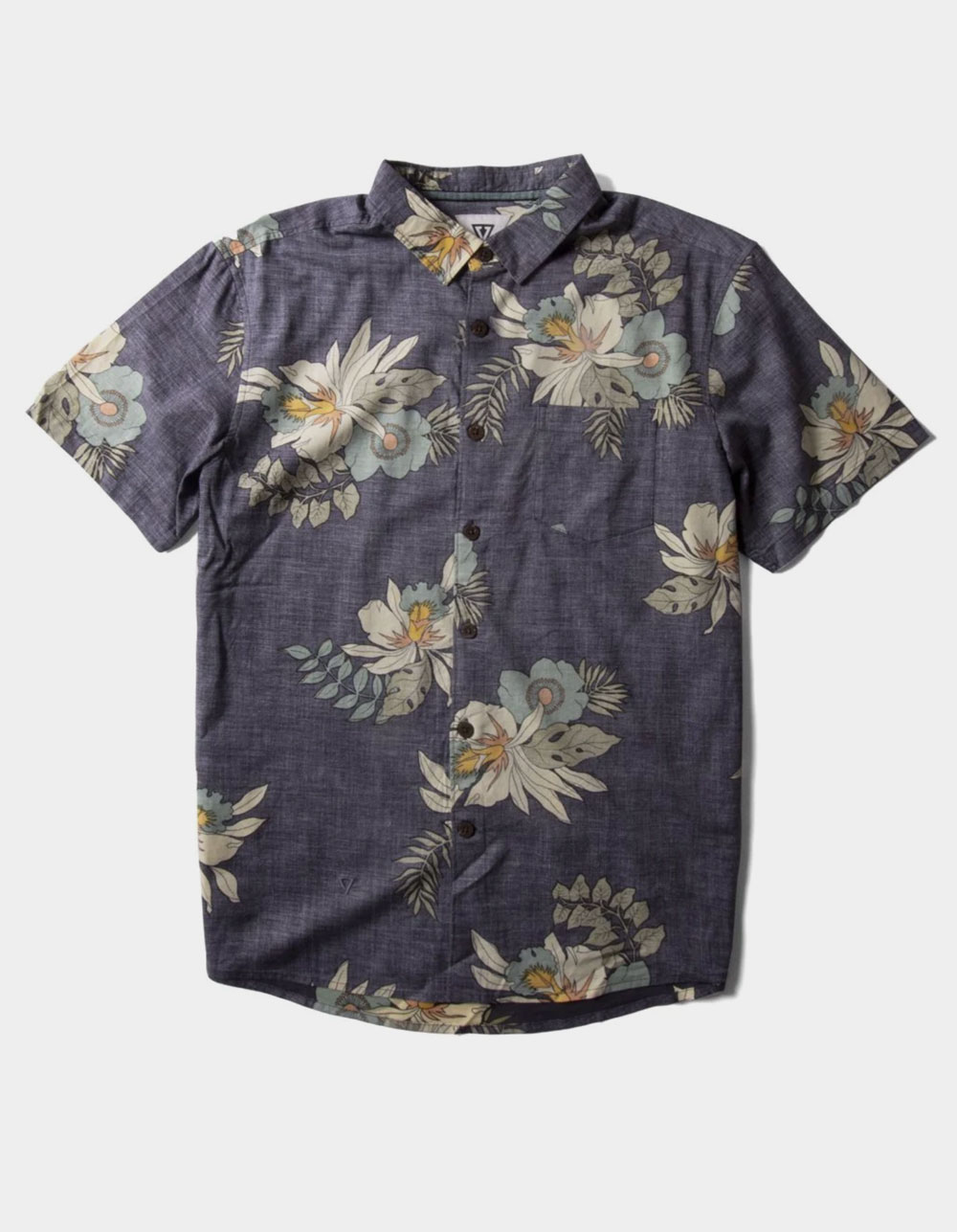 VISSLA Aloha Amigo Boys Button Up Shirt - BLK/MULTI | Tillys