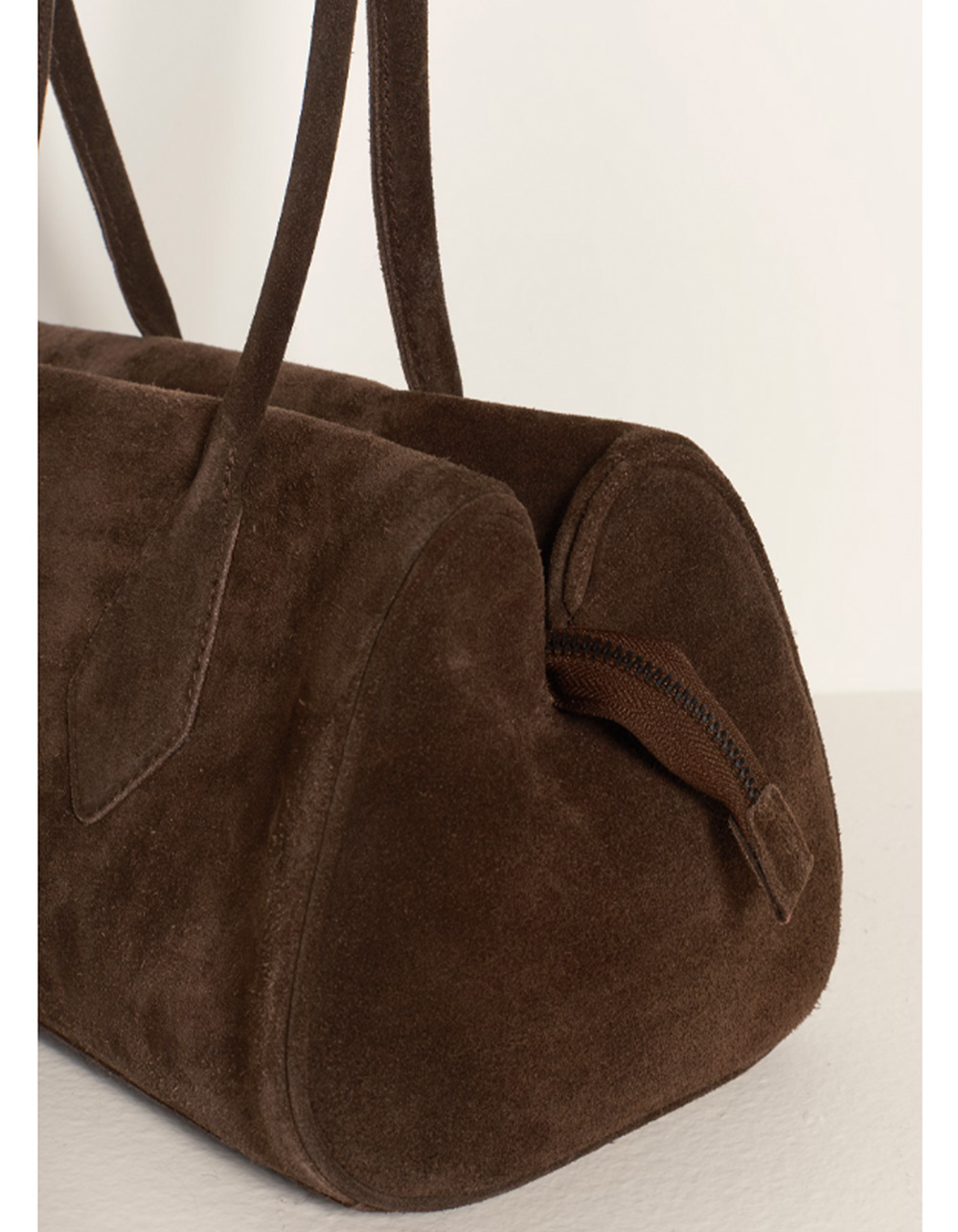 FREE PEOPLE Sierra Suede Shoulder Bag - CHOCOLATE