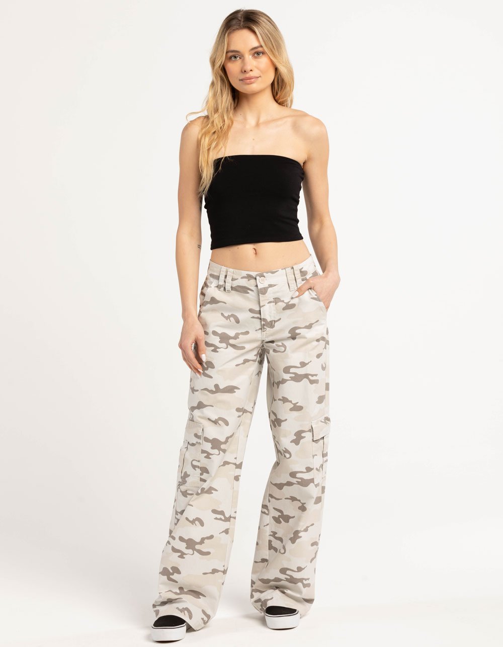 TILLYS Womens Tube Top - BLACK