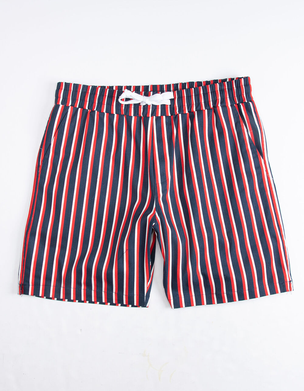UNCLE RALPH Twill Stripe Navy Mens Shorts image number 0