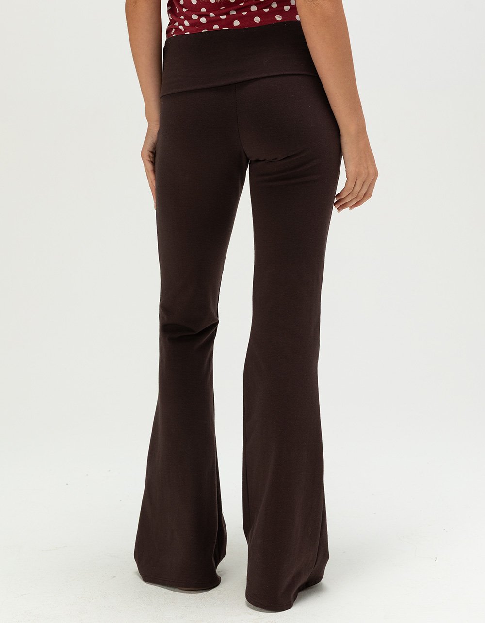 TILLYS Fold Over Flared Womens Pants