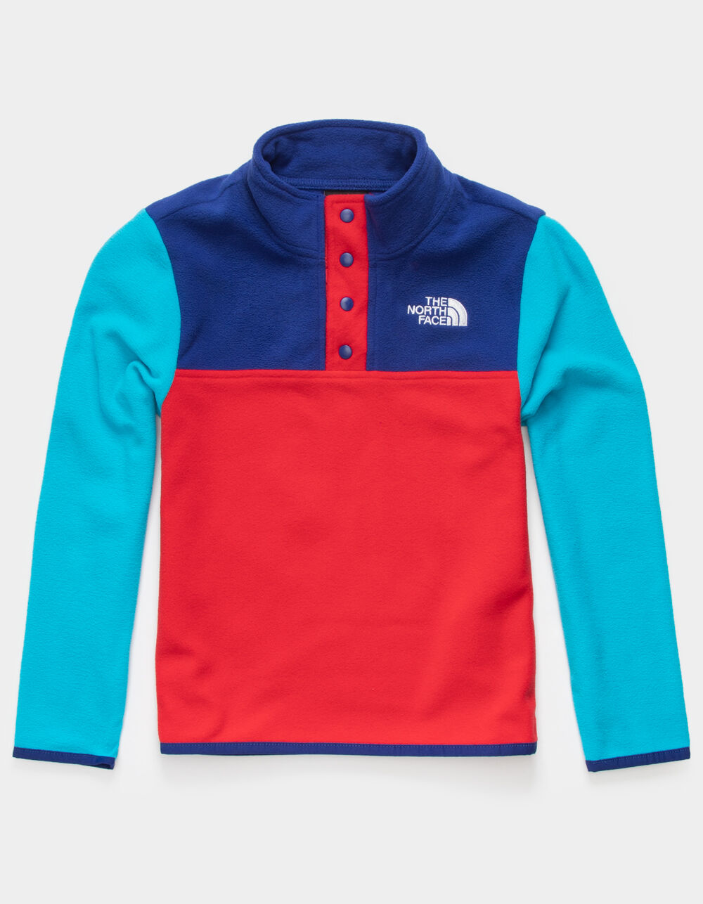 THE NORTH FACE Glacier Snap Little Boys Pullover Jacket (47) RED