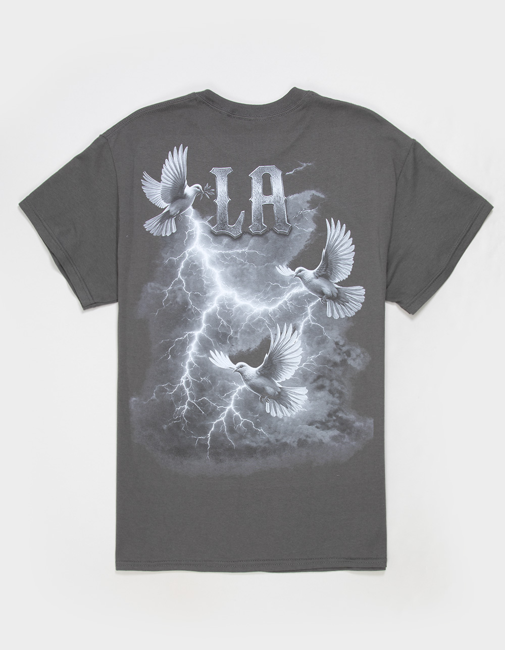 SAME GANG LA Dove Mens Tee - CHARCOAL
