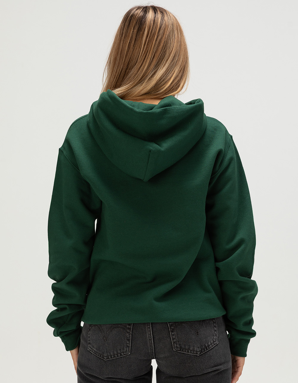 ORIGINAL RETRO BRAND Michigan State University Womens Hoodie - GREEN