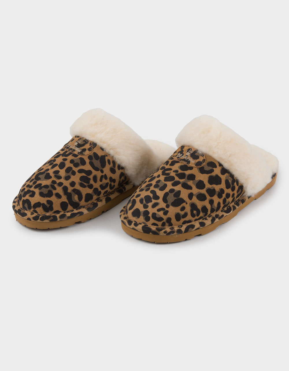 BEARPAW Loki Exotic Womens Slippers - LEOPARD