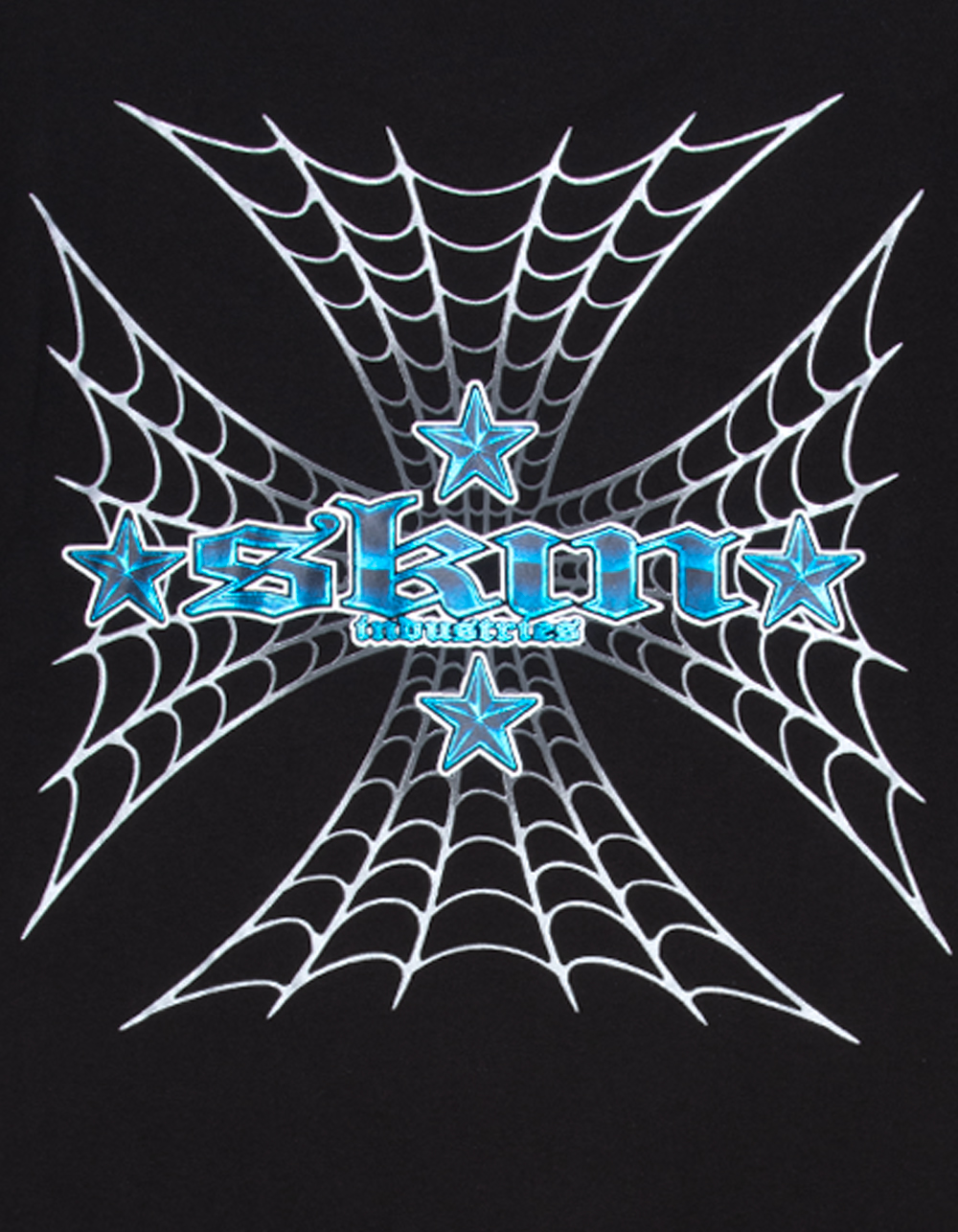 SKIN INDUSTRIES Spider Mens Tee - BLACK