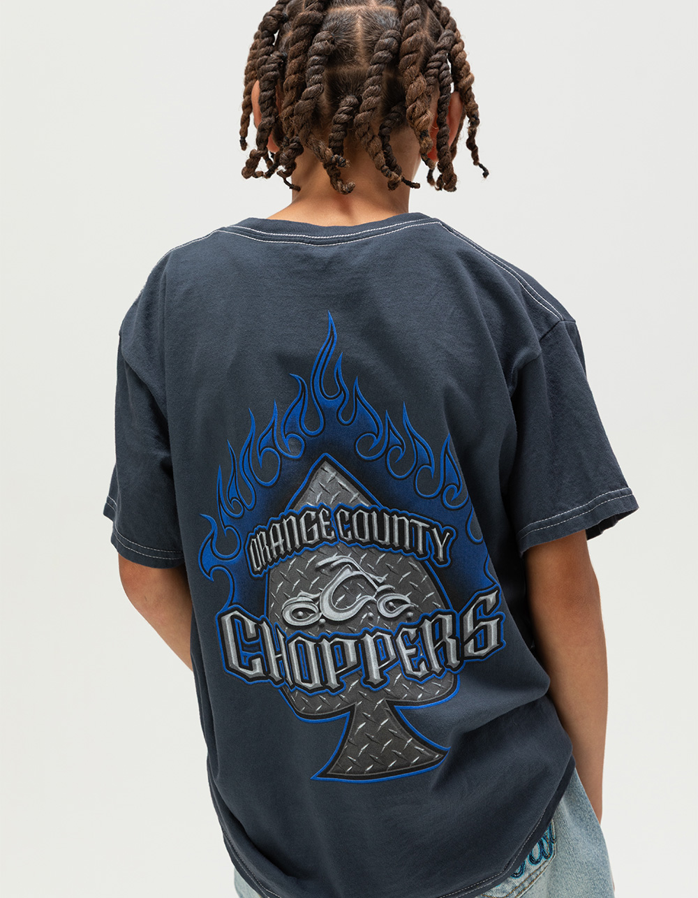 ORANGE COUNTY CHOPPERS Spade Boys Tee - CHARCOAL