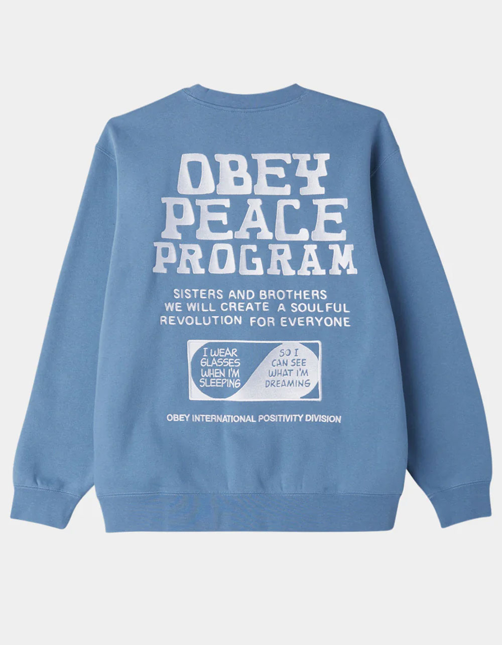 OBEY Peace Program Mens Crewneck Sweatshirt