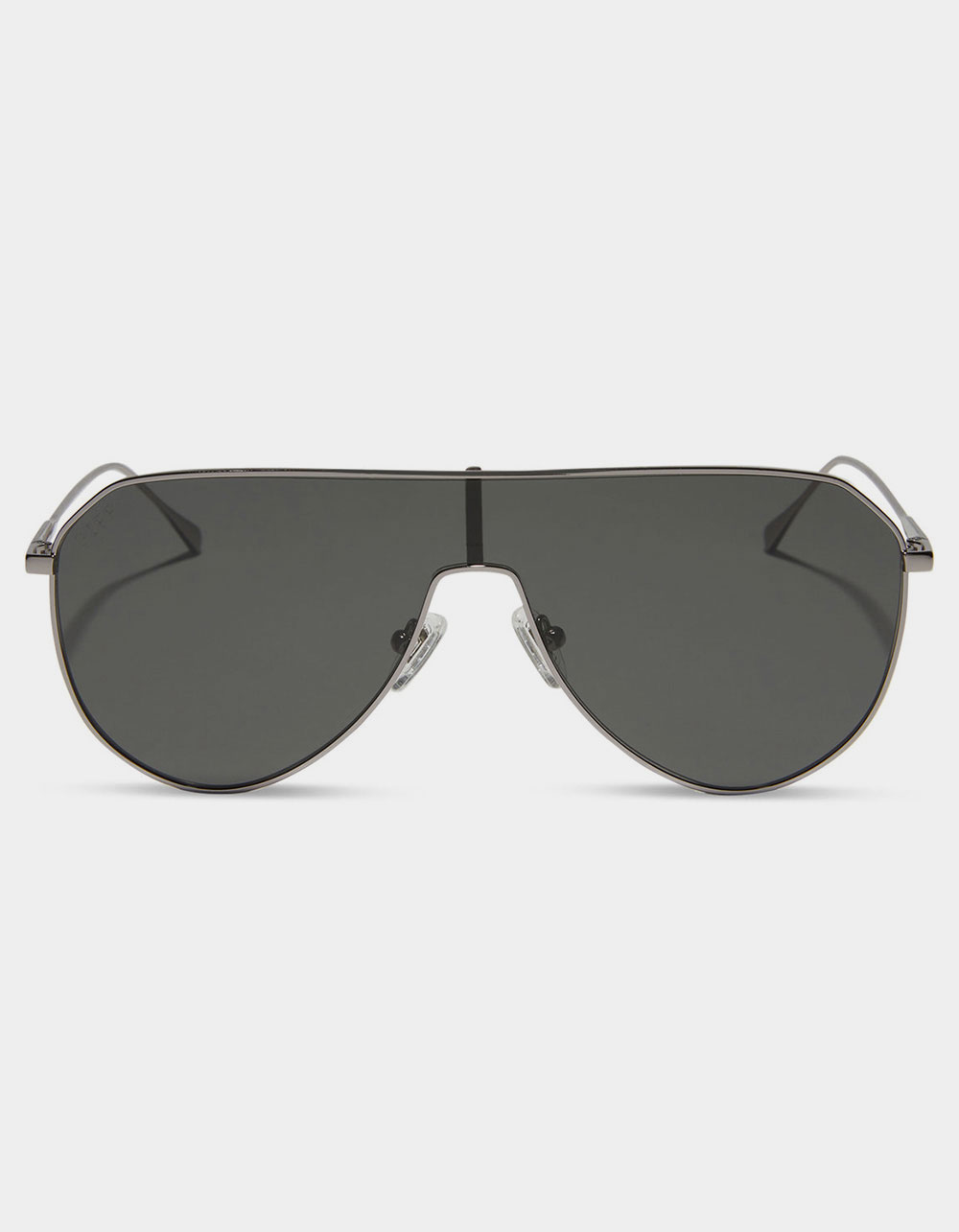DIFF EYEWEAR Dash Shield Sunglasses - GUNMETAL