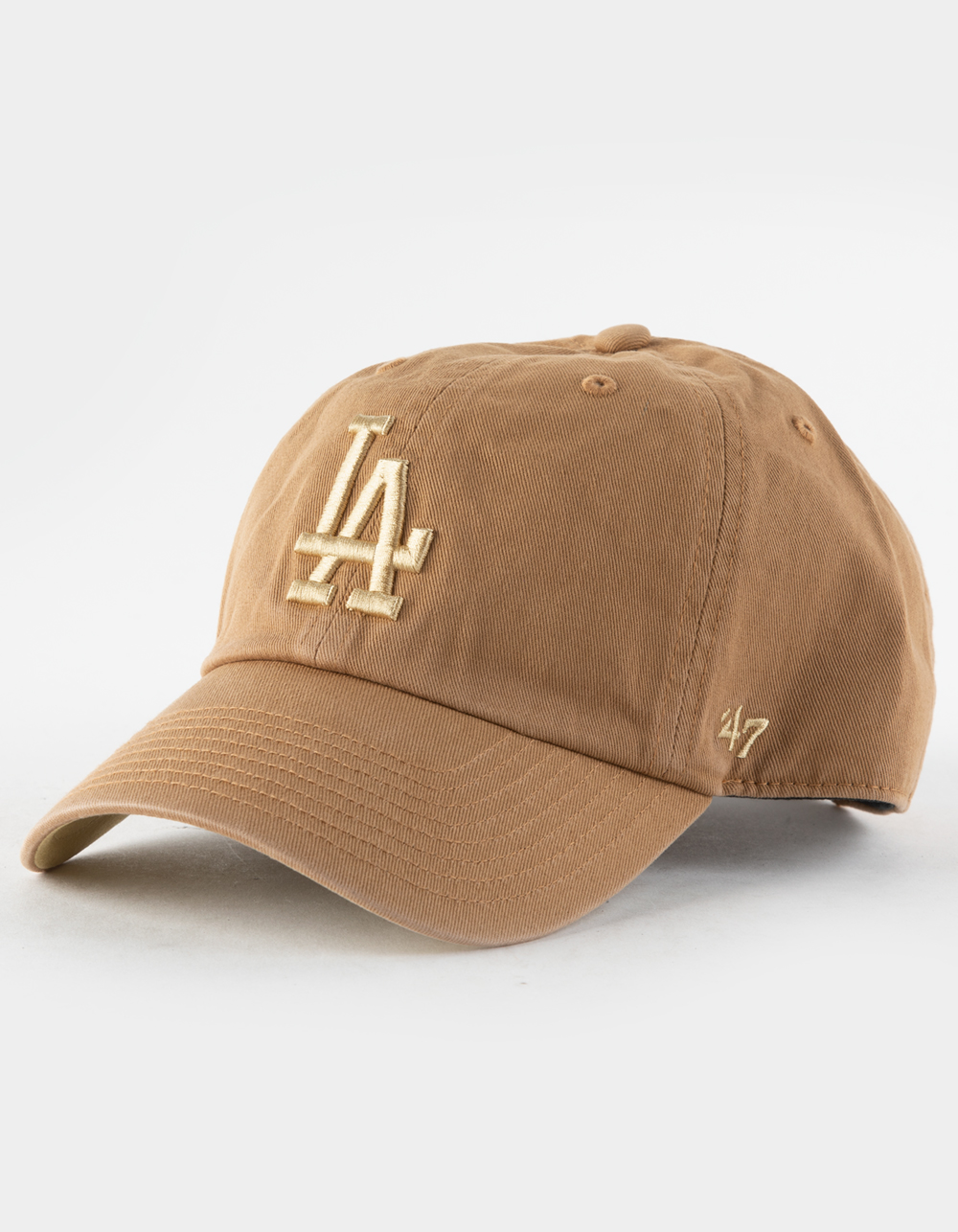 47 BRAND Los Angeles Dodgers '47 Clean Up Ballpark Strapback Hat ...