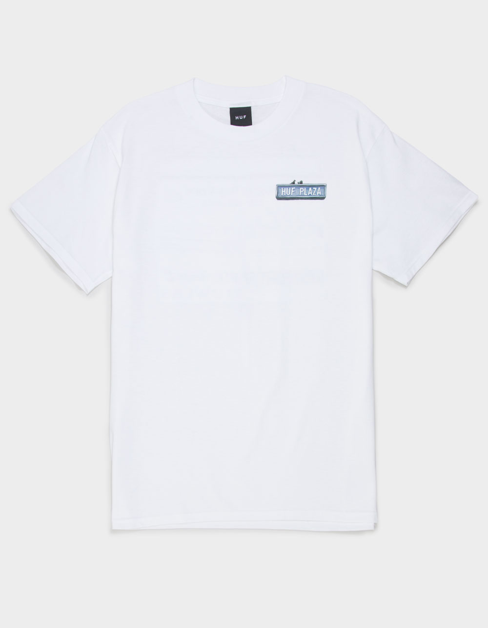 HUF Plaza Mens Tee - WHITE