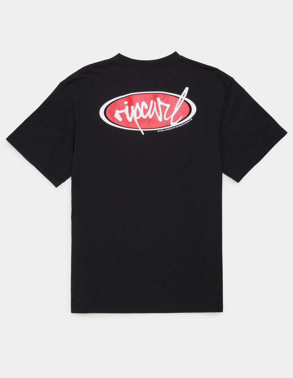 Rip CURL Script Mens Tee - BLACK