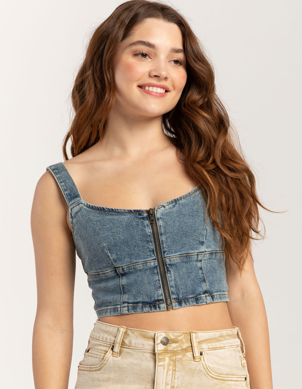 guess bustier top