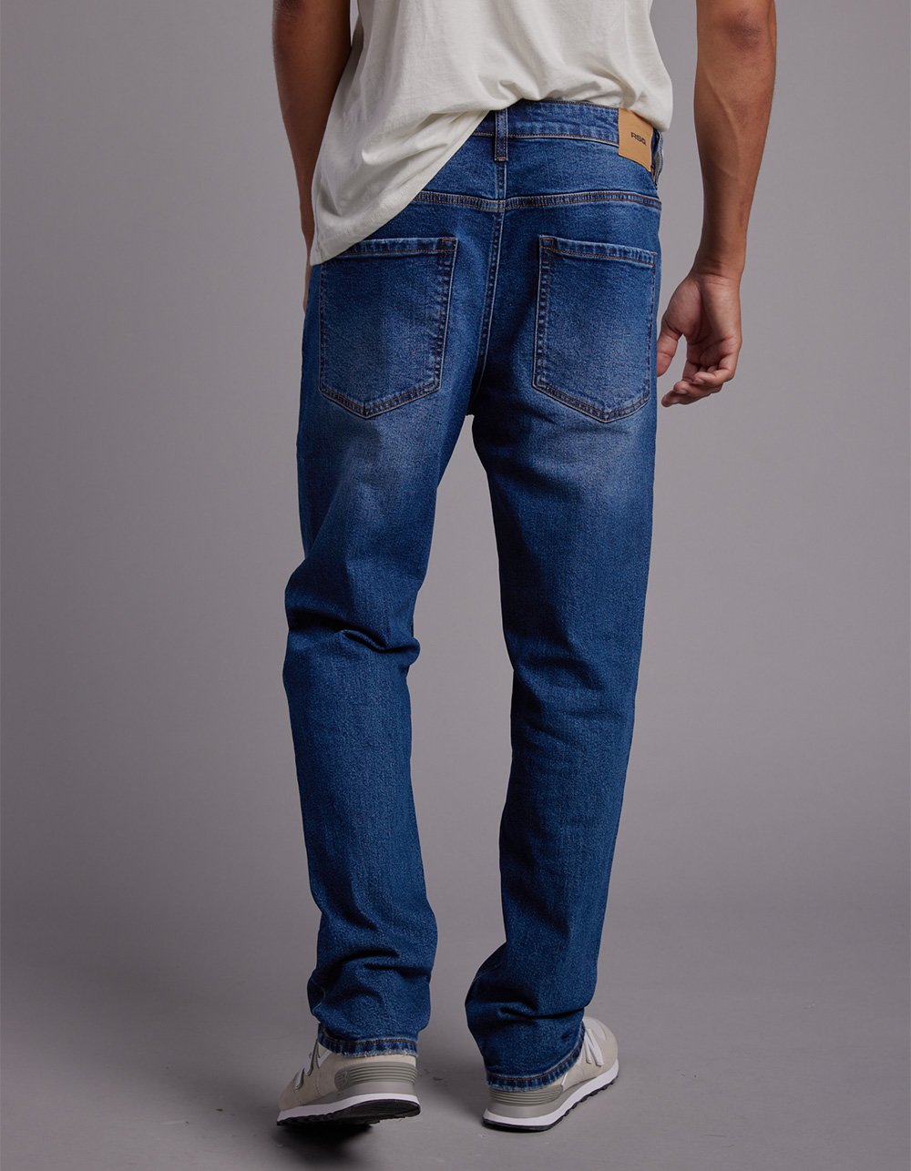 RSQ Mens Relaxed Taper Jeans - Dark Wash