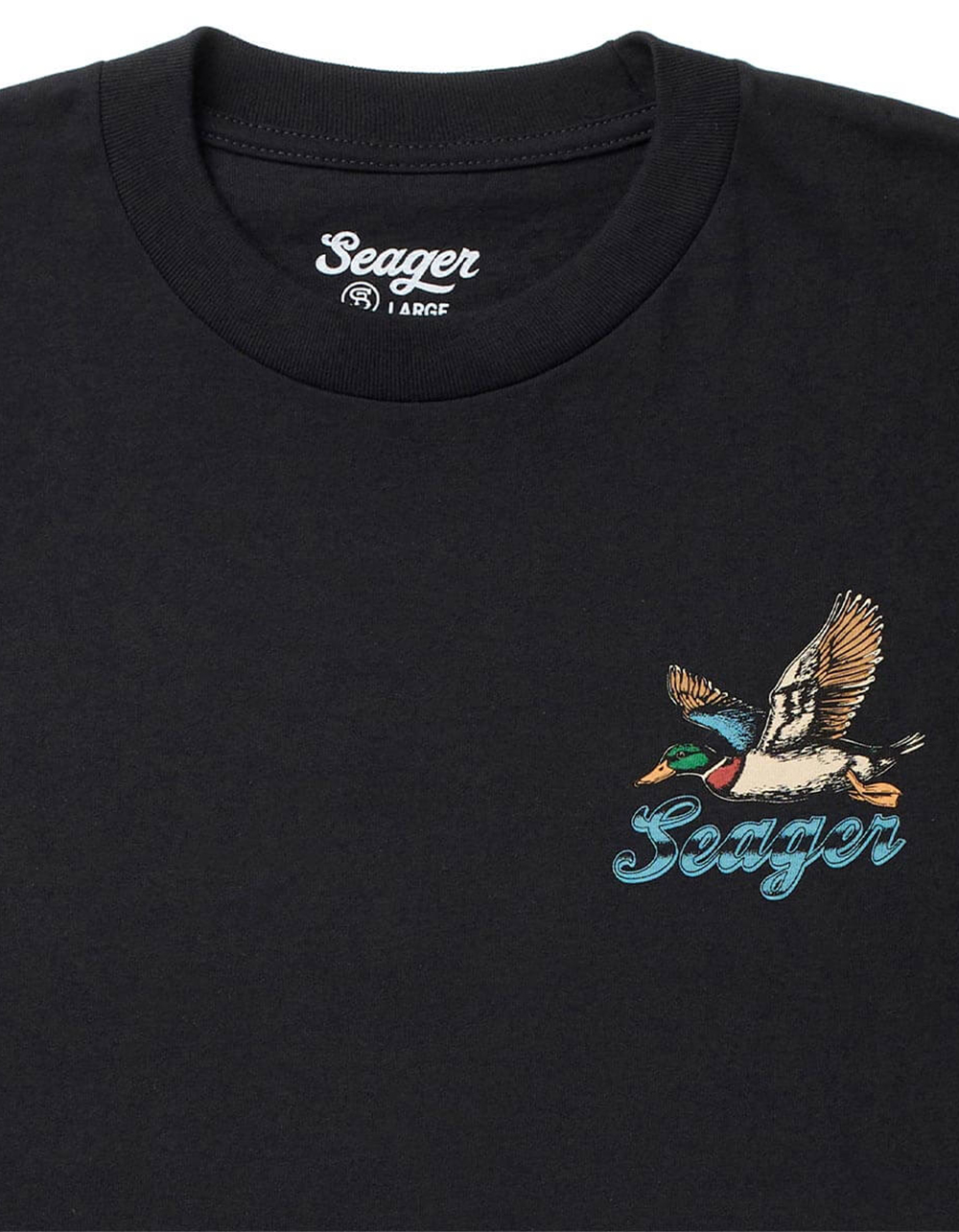 SEAGER Greenhead Mens Tee - BLACK
