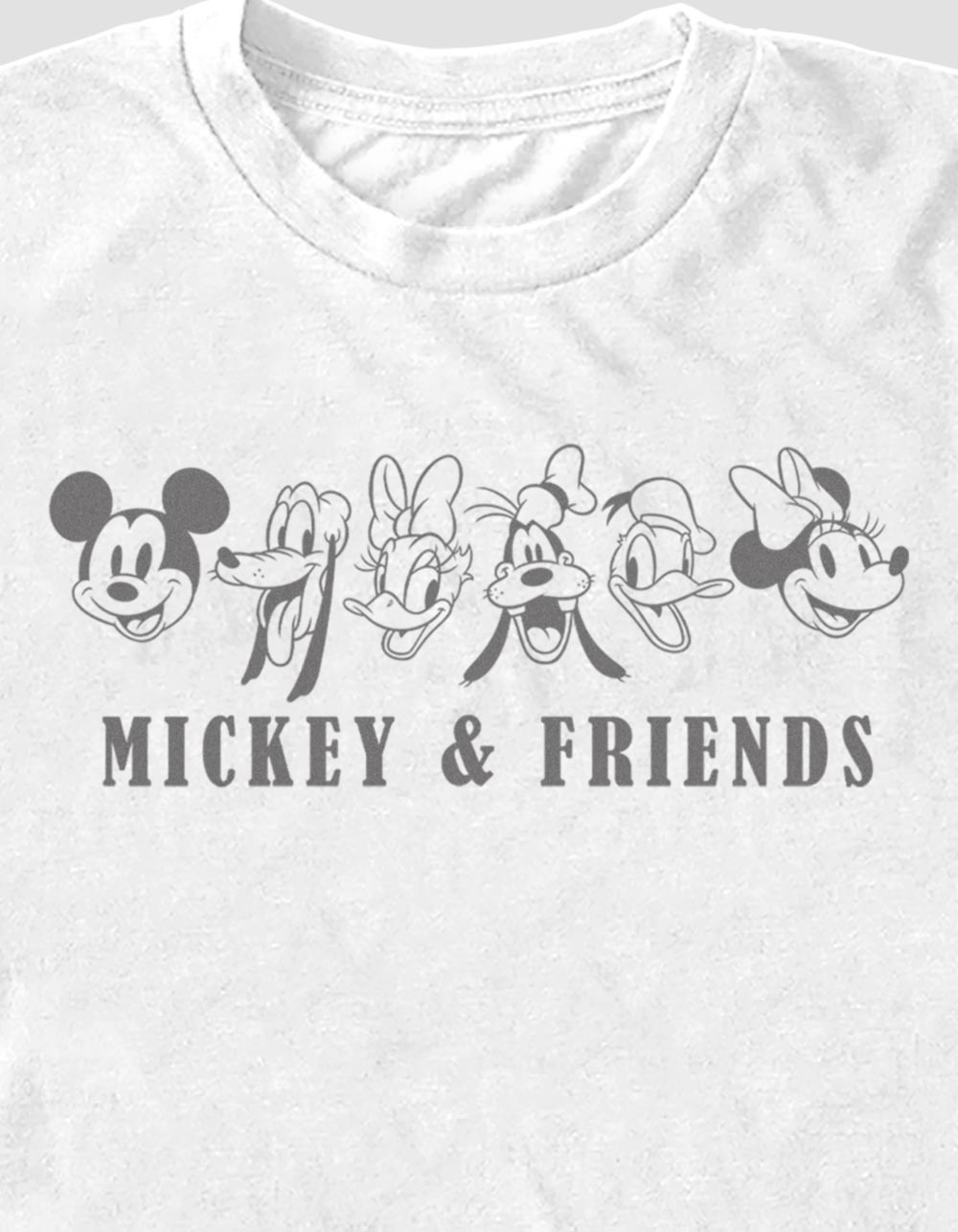 DISNEY Mickey & Friends Unisex Tee - WHITE