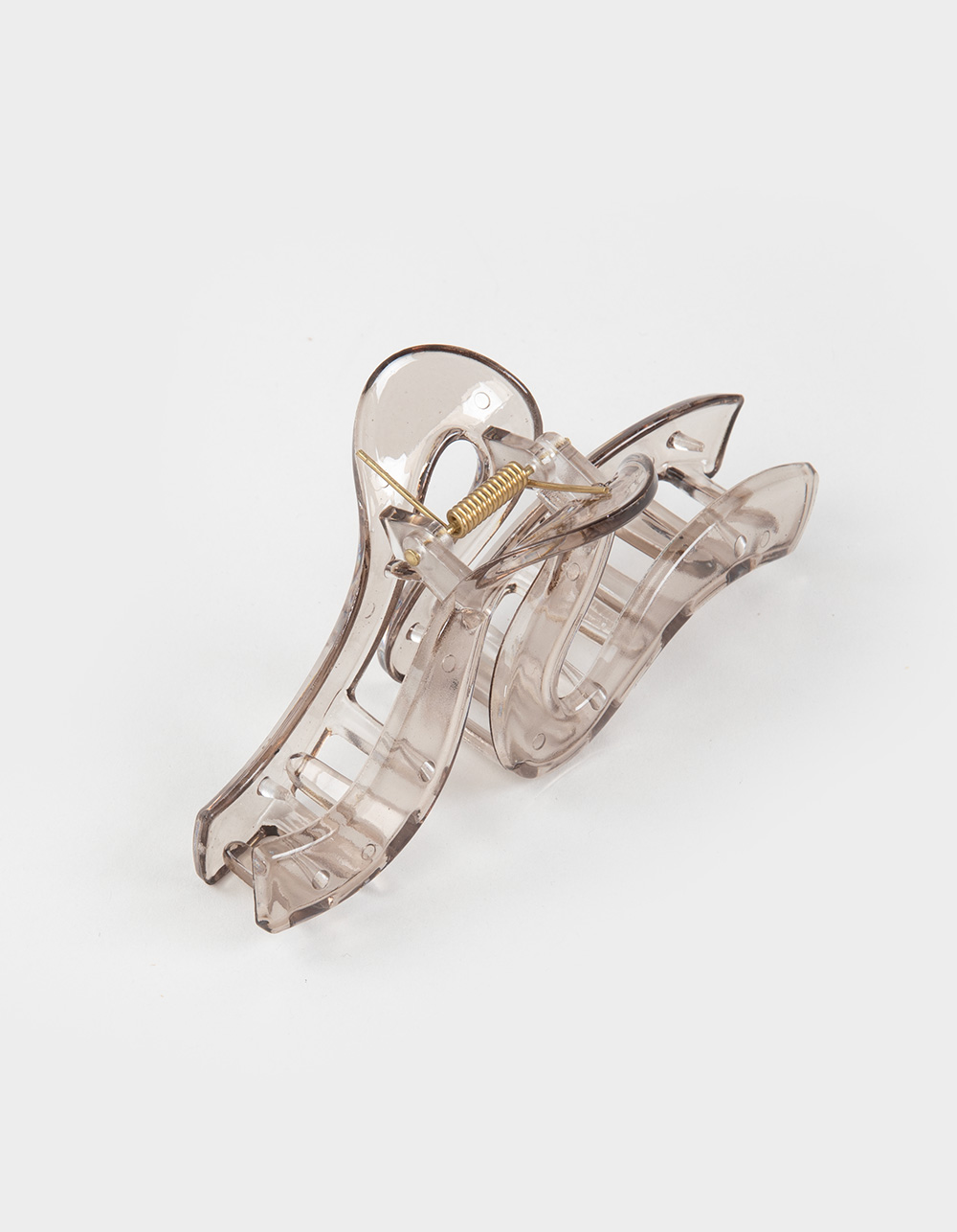FULL TILT Wavy Translucent Hair Clip - GRAY