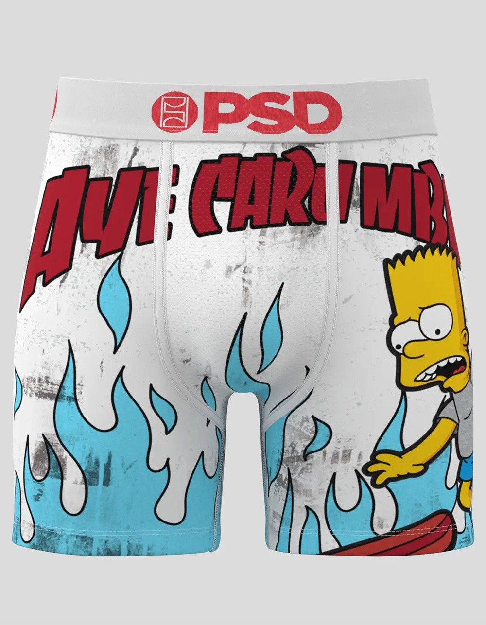 PSD x The Simpsons Aye Carumba Mens Boxer Briefs - MULTI