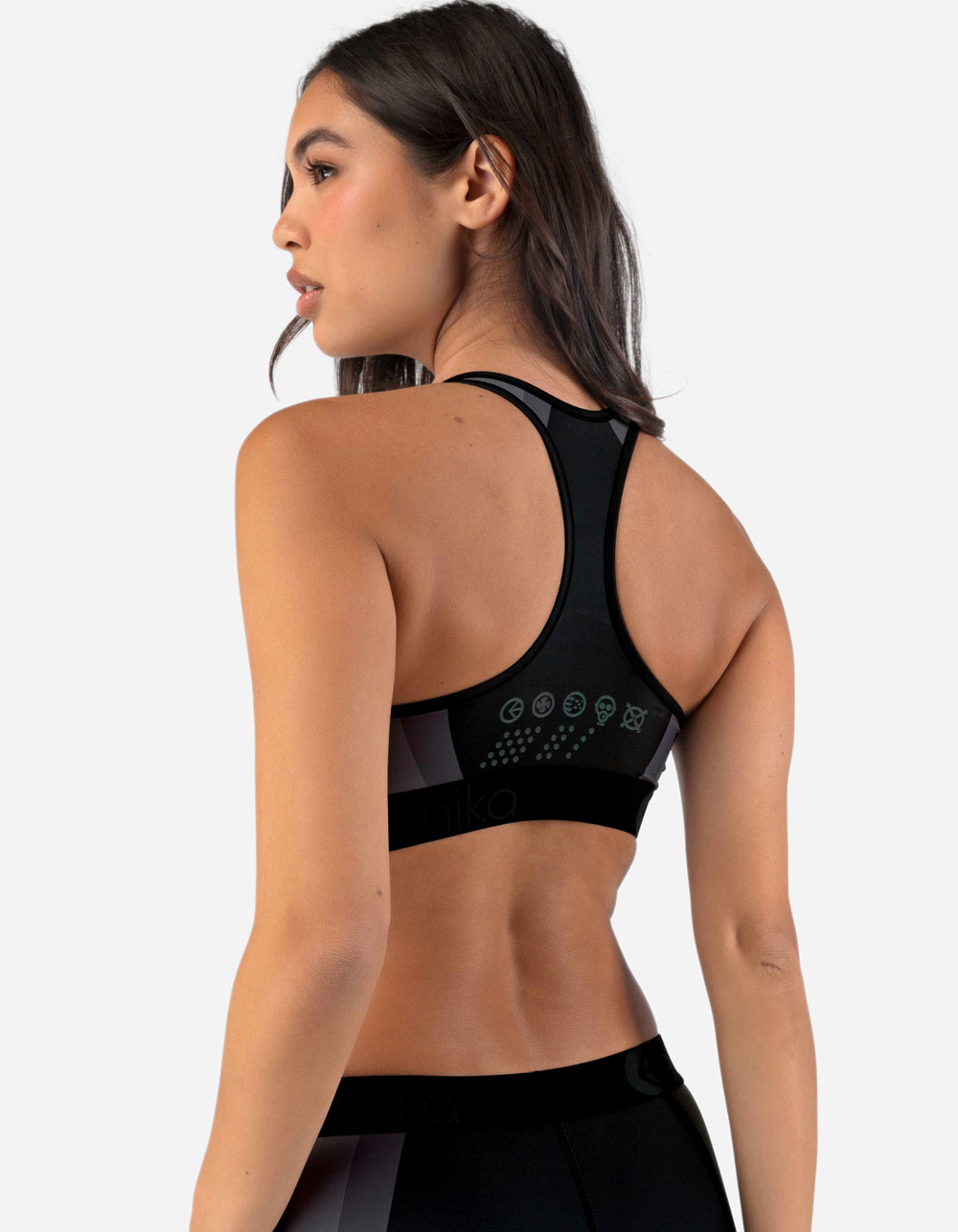 ETHIKA Sport Mode Womens Sports Bra GRAY/BLACK Tillys