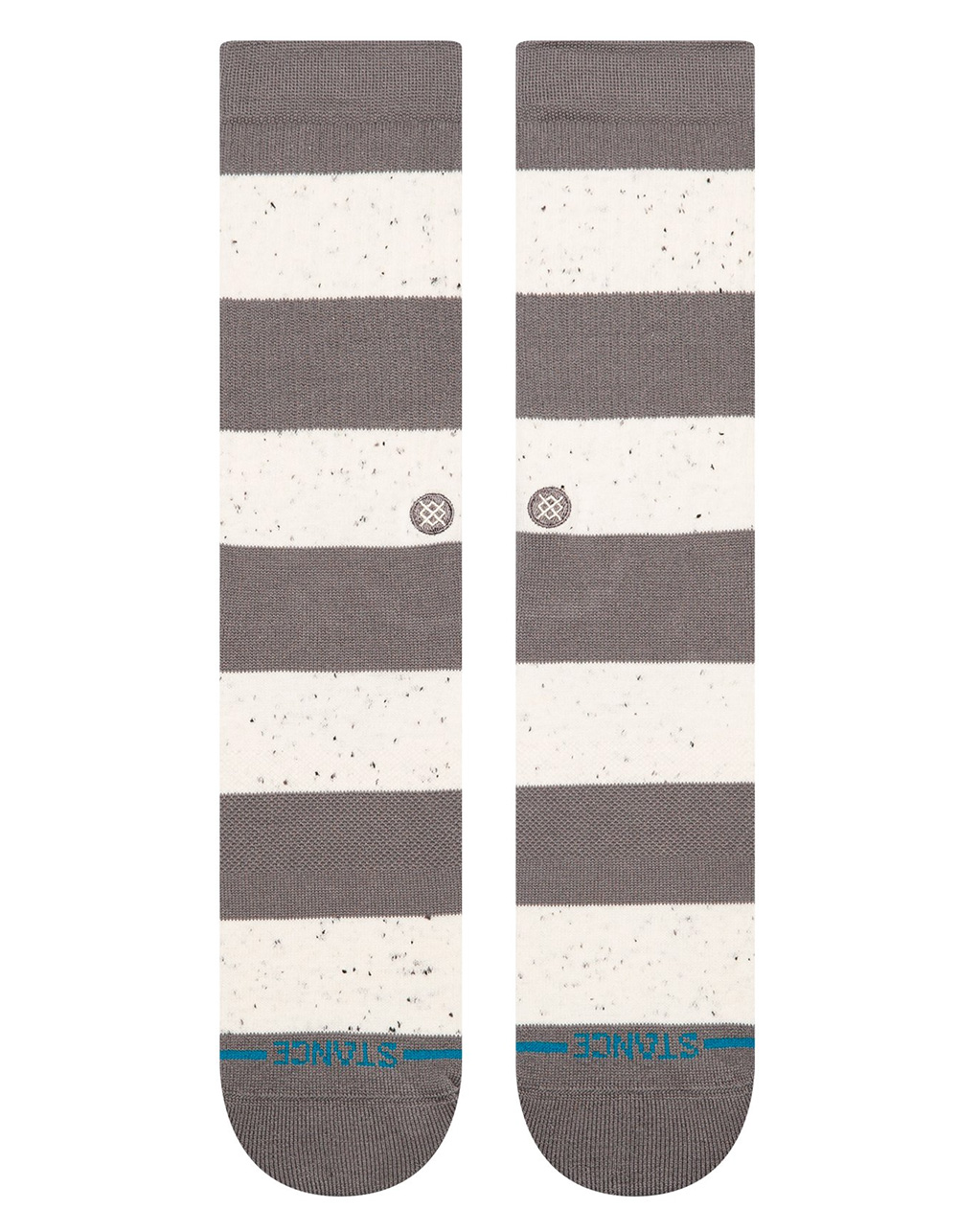 STANCE Nep Stripe Mens Crew Socks - GRAY COMBO