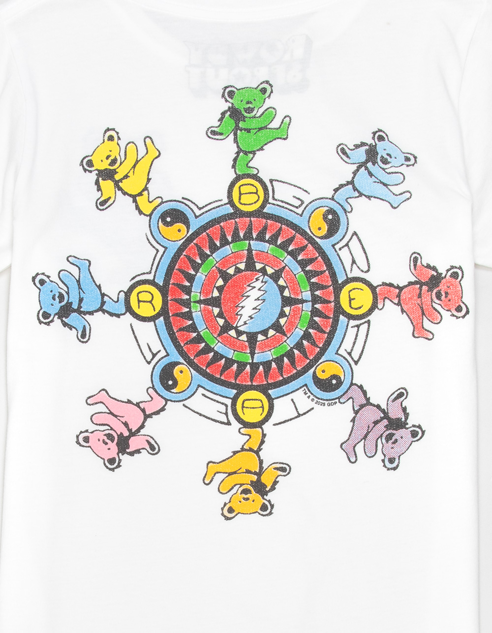 ROWDY SPROUT Grateful Girls Tee - WHITE